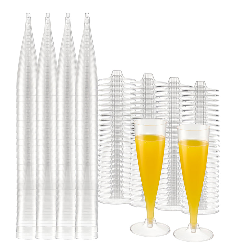 Champagne Flutes cups 4.5 oz (100 count)