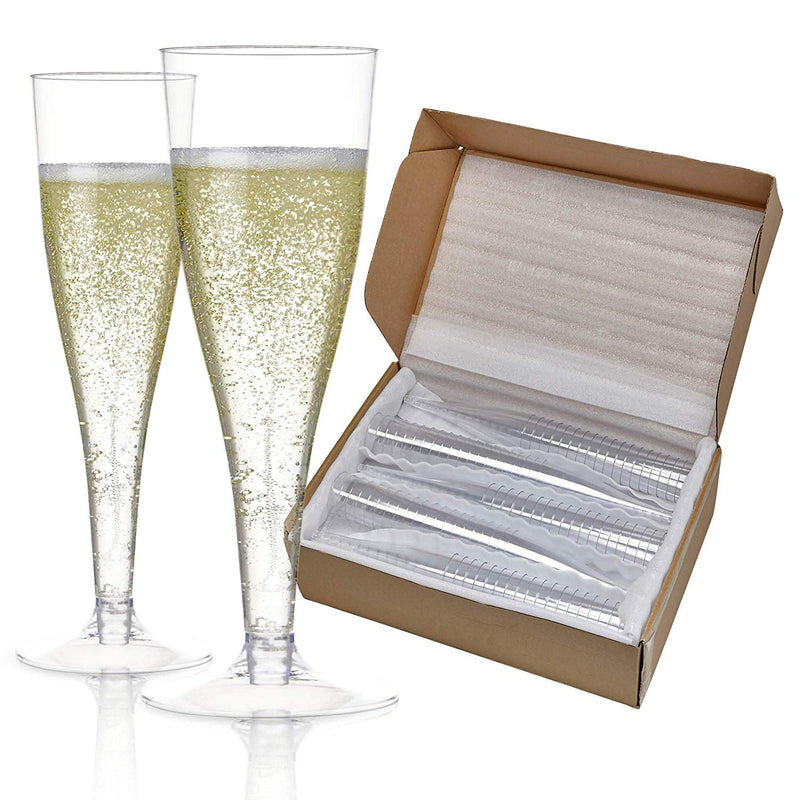 Champagne Flutes cups 4.5 oz (100 count)